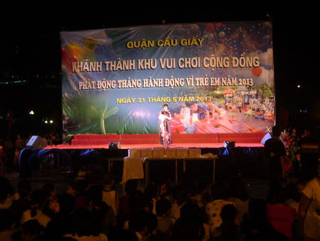 Khánh thành khu vui chơi cộng đồng tại công viên Cầu Giấy ảnh 1